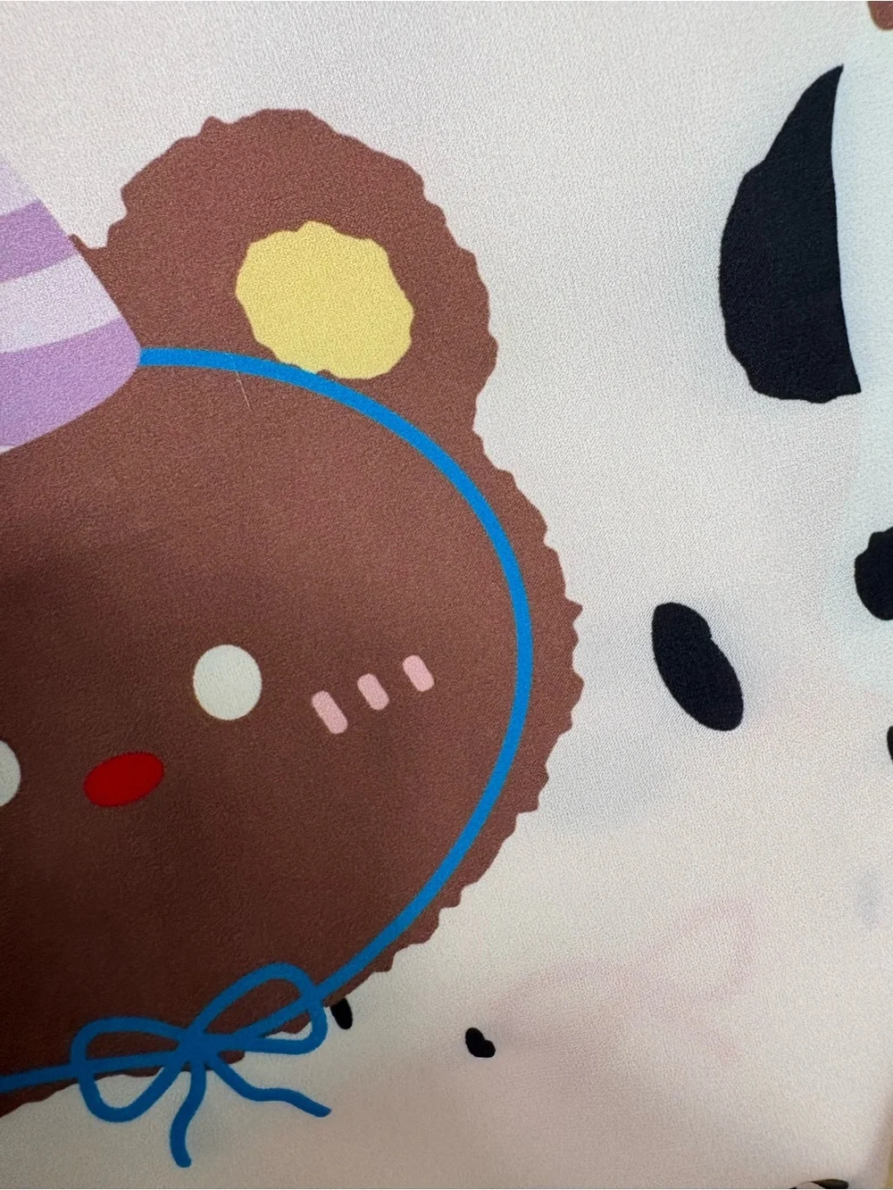 Cream Kids Animal-Print Short-Sleeve Pajama Set